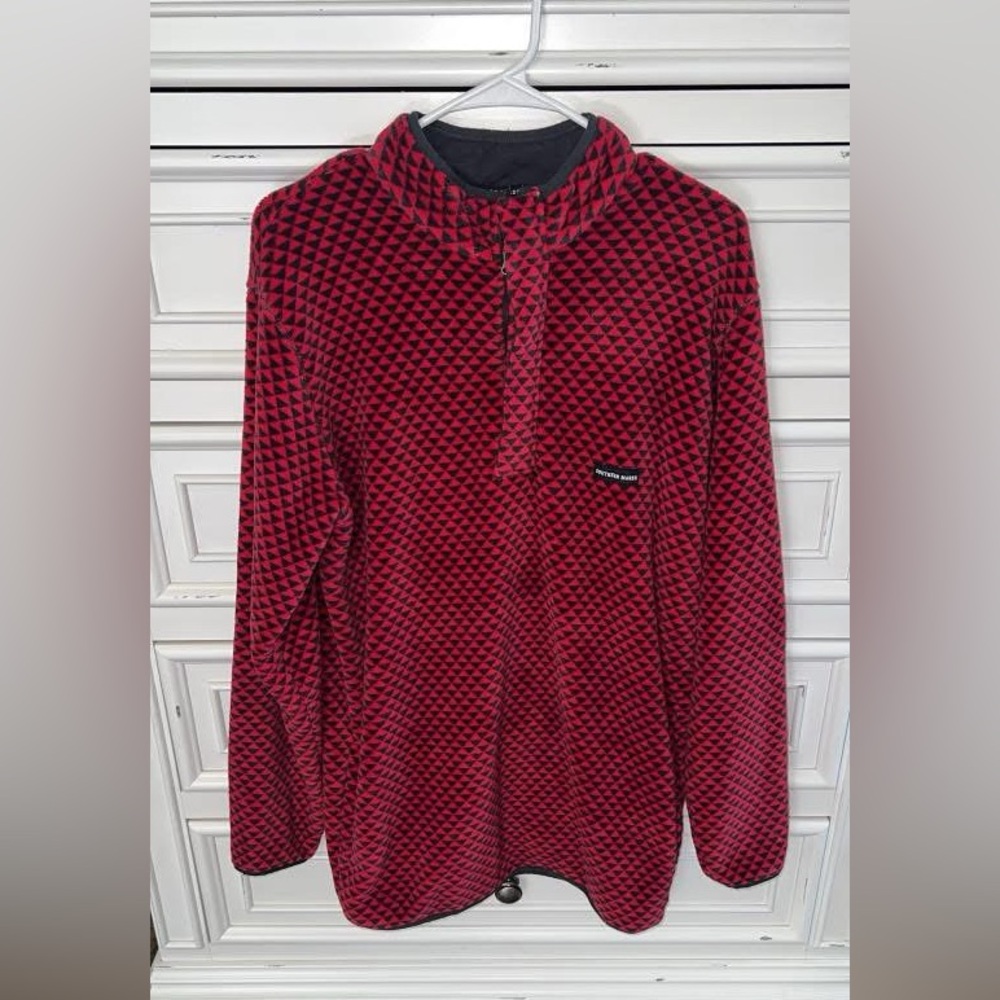 Red and Black Southern Marsh Pullover